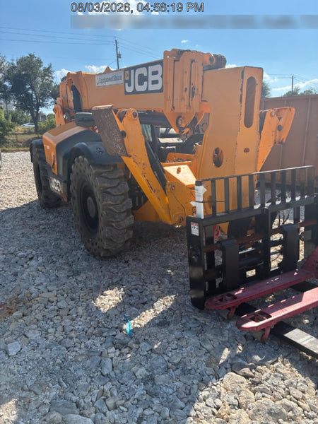 2019 JCB 510-56 Canopy, 74 HP, Solid Tires, STD Worklight, Beacon, Aux Hydraulics, Lifting Eye, Back up Alarm w/66" Carriage/60" Forks
