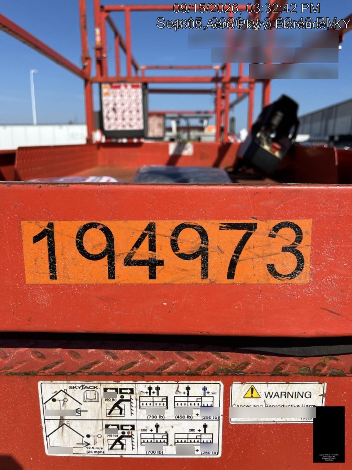 2021 SKYJACK SJ4732