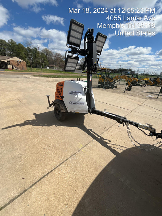 2024 Generac MLT2 Diesel, Flex Switch 120V Input, Powerzone Controller, 
(4) 320W LED Lights, 4kW Generator, 39.9 Gal Fuel Tank, 2" Ball, T3