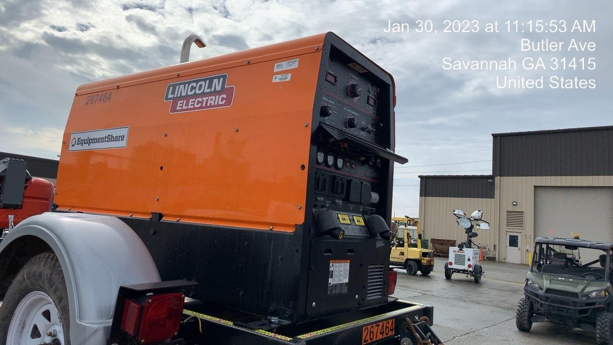 2022 Lincoln Electric LE400 Kubota V1505, Trlr, Cable Rack, Light Kit, ES Decals, T3