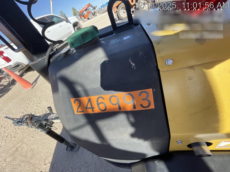 2022 Allmand NLV3GR (4) LED Light Fixture 350W, 23' Vertical Mast, 3kW Prime, Towable, ES Decals, T3