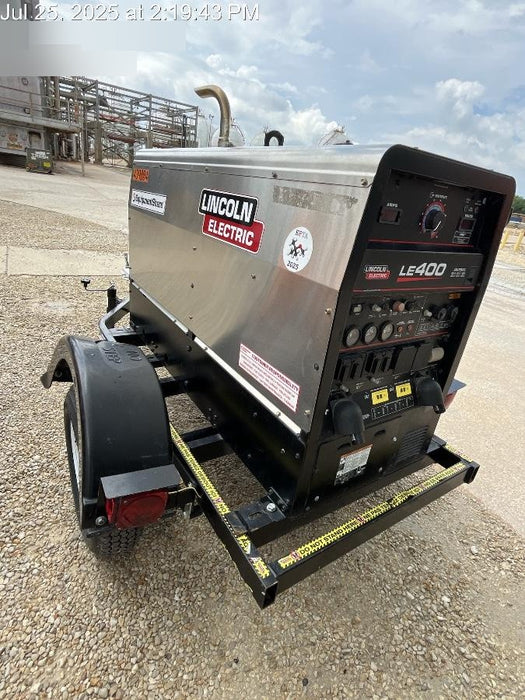 2024 Lincoln Electric LE400 Kubota V1505, Trlr, Cable Rack, Light Kit, ES Decals, T3