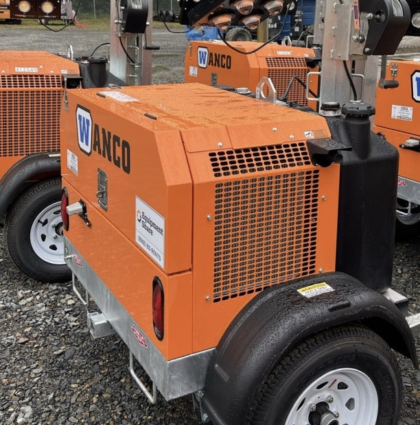 2024 Wanco WLTT-4MM4K Diesel, Deep Sea Controller, Shore Power Plug, Auto Start, (4) 350W LED Floodlights, 4kW Generator, 60 Gal Fuel Tank, 2" Ball, T3
