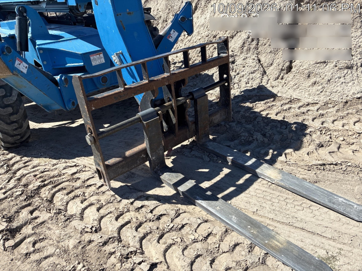 2018 Genie GTH-1056 Genie GTH-1056 w/Open ROPS, Foam Filled Tires, Work Light/Beacon, 60" Carriage and Forks