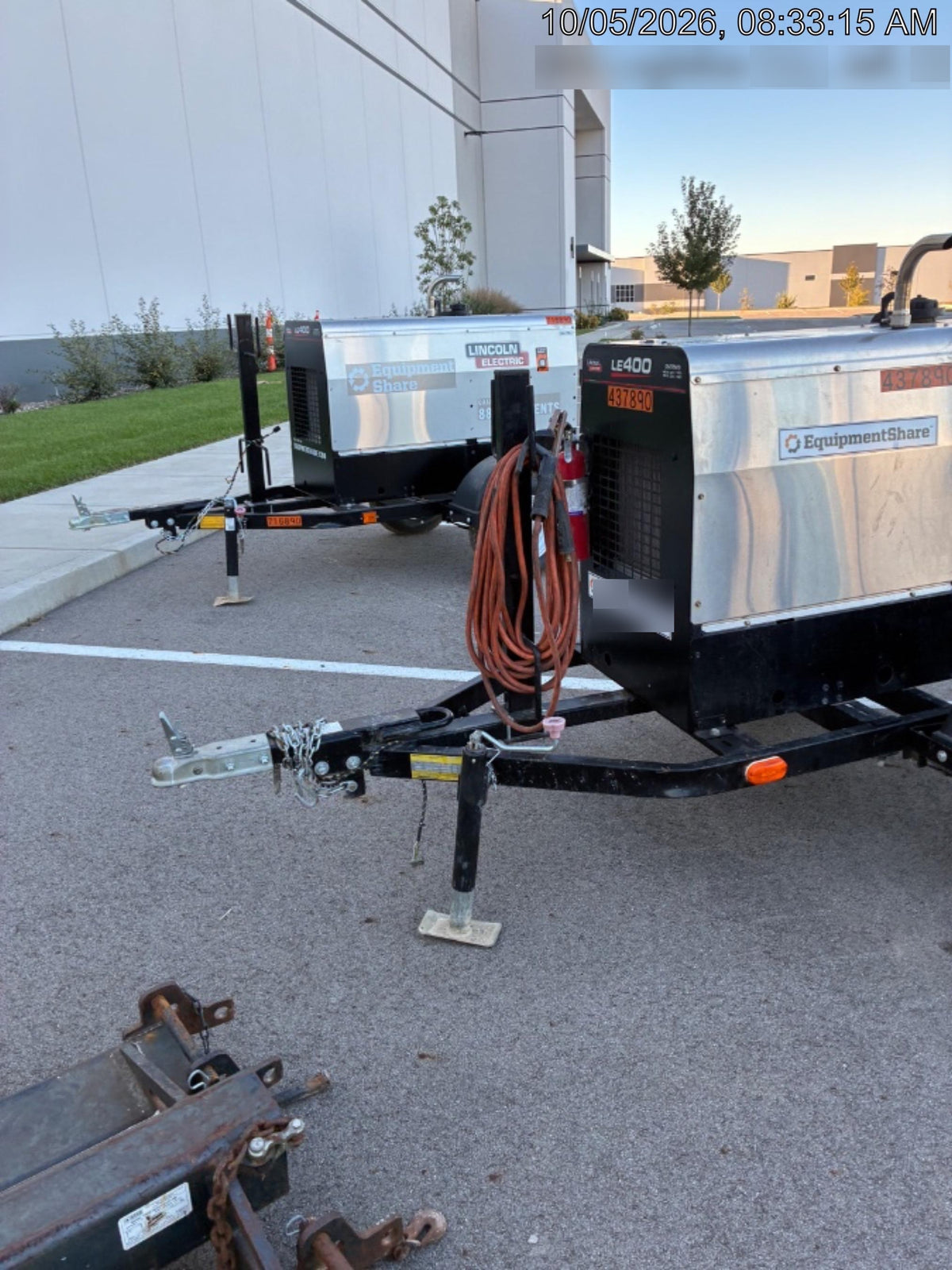 2024 Lincoln Electric LE400 Kubota V1505, Trlr, Cable Rack, Light Kit, ES Decals, T3