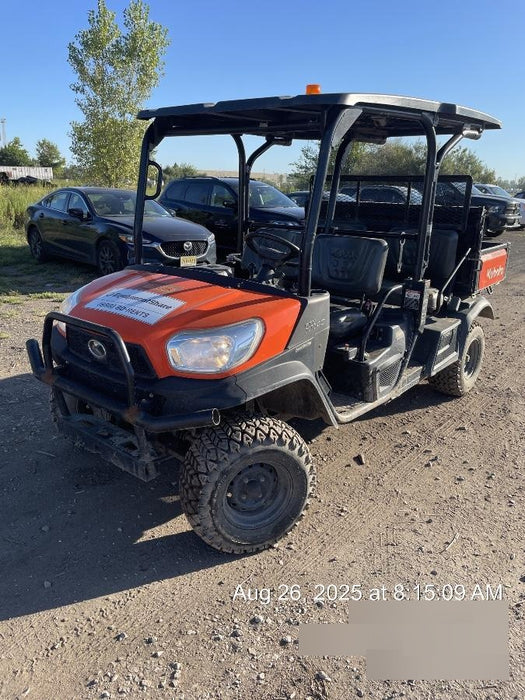2021 Kubota RTV-X1140W-H Plastic Canopy, Windshield Acrylic Clear, LED Strobe Light, Wire Harness Kit, Back up Alarm