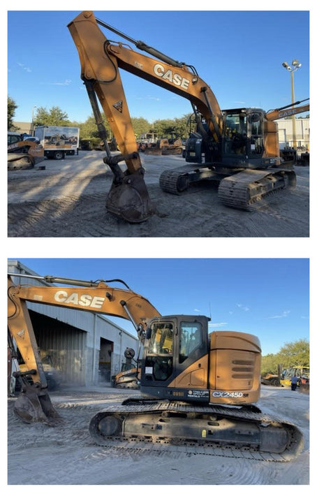 2018 CASE CX245D SR