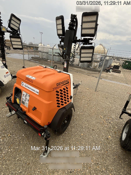 2024 Generac MLT2 Diesel, Flex Switch 120V Input, Powerzone Controller, 
(4) 320W LED Lights, 4kW Generator, 39.9 Gal Fuel Tank, 2" Ball, T3