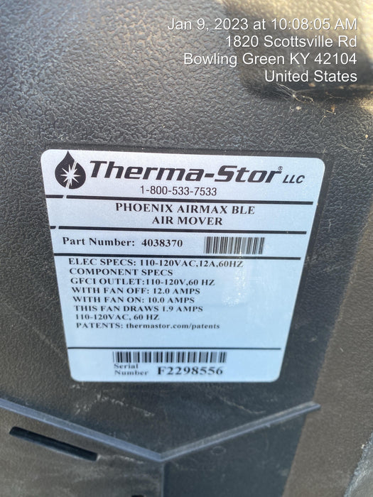 2022 PHOENIX AirMAX Radial Air Mover