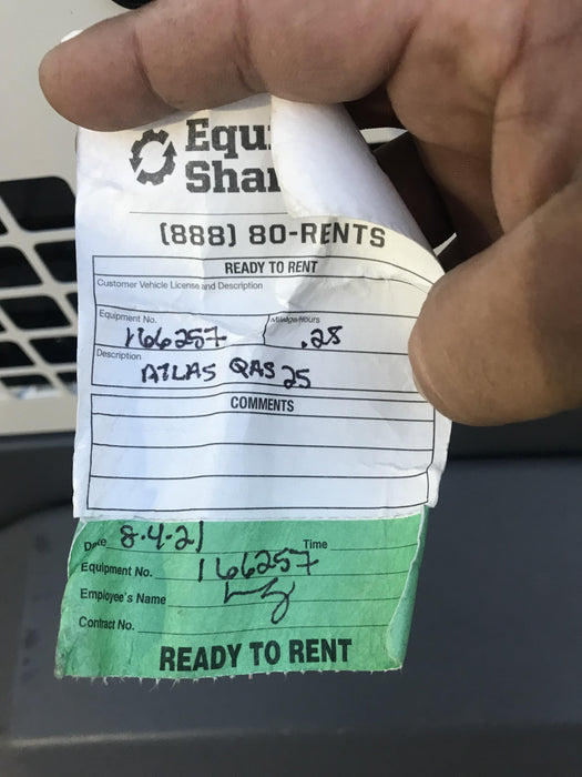 2021 ATLAS COPCO QAS25 CWK