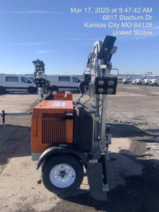 2024 Wanco WLTT-4MM4K Diesel, Deep Sea Controller, Shore Power Plug, Auto Start, (4) 350W LED Floodlights, 4kW Generator, 60 Gal Fuel Tank, 2" Ball, T3
