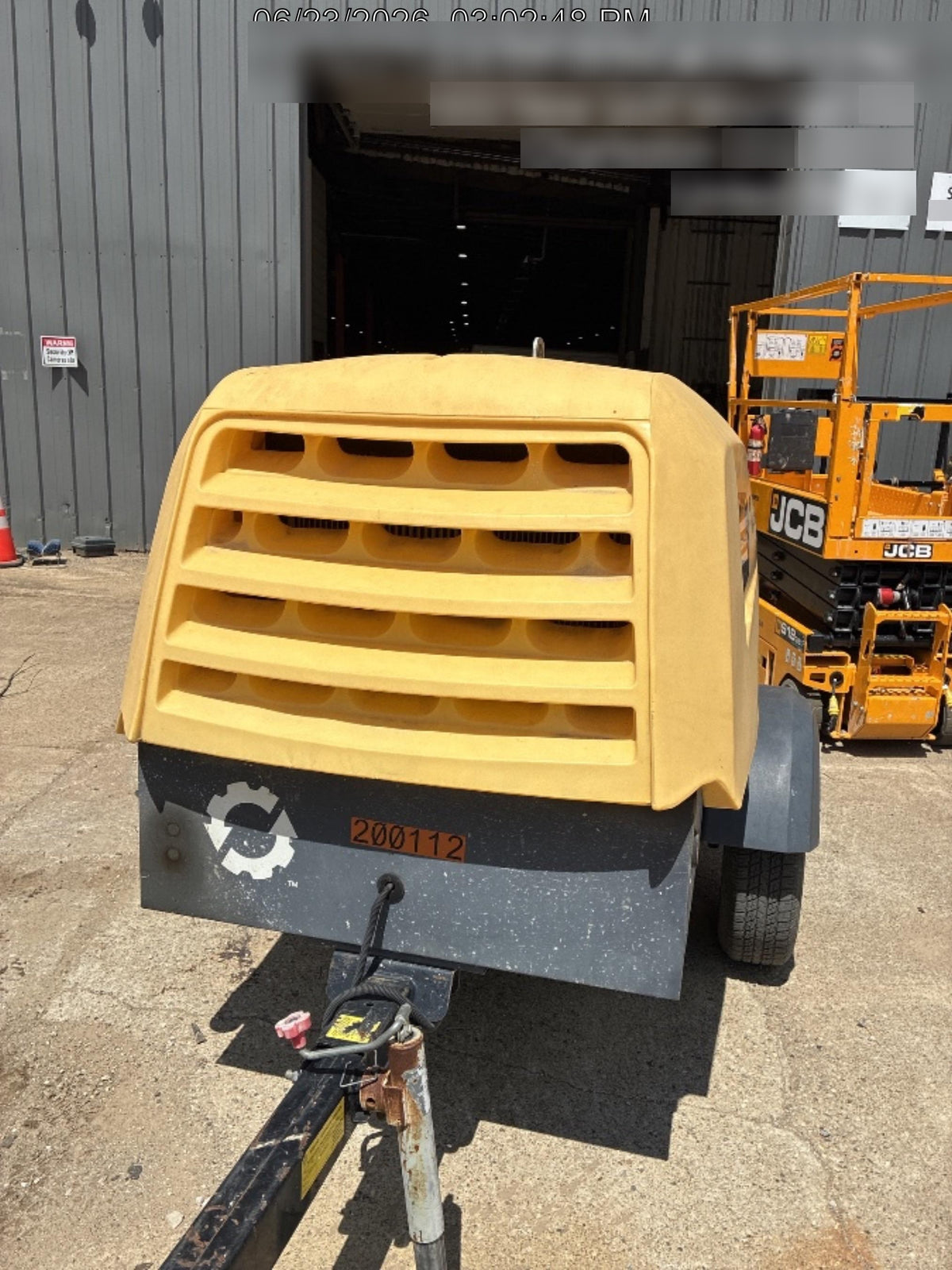 2022 ATLAS COPCO XAS188 CWK