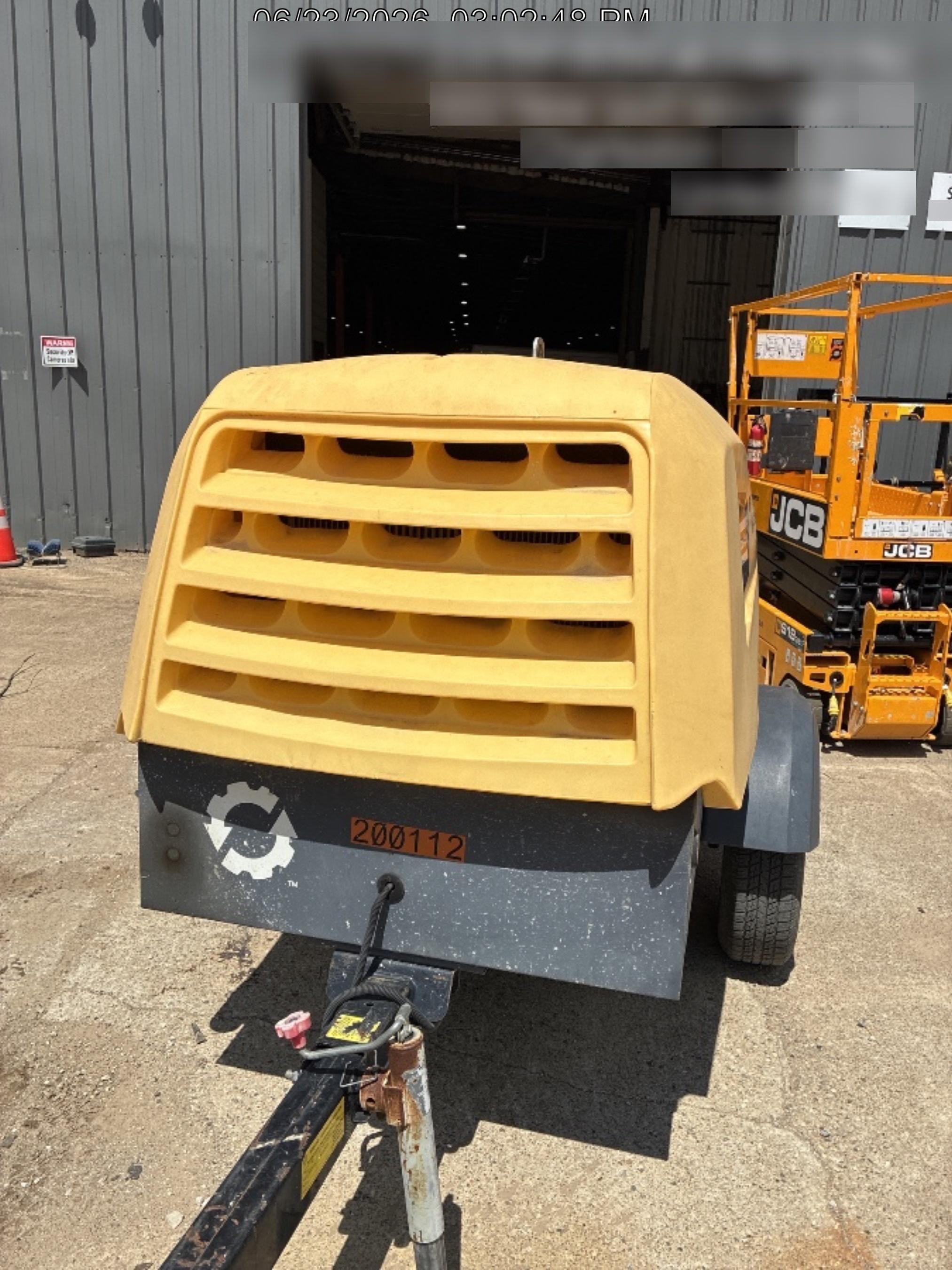 2022 ATLAS COPCO XAS188 CWK