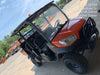 2020 Kubota RTV-X1140W-H Plastic Canopy, Windshield Acrylic Clear, LED Strobe Light, Wire Harness Kit, Back up Alarm