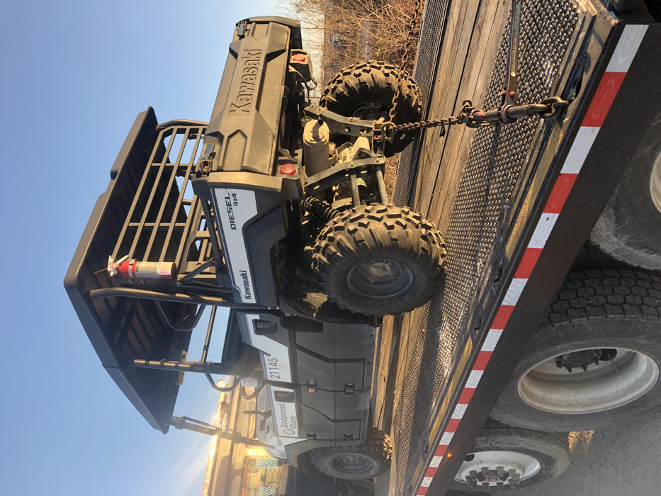 2019 Kawasaki MULE PRO-DX Kawasaki Mule 4x4 Diesel UTV w/Hard Top, Windshield, Beacon, Backup Alarm, ES Keypad/Hardware Installed