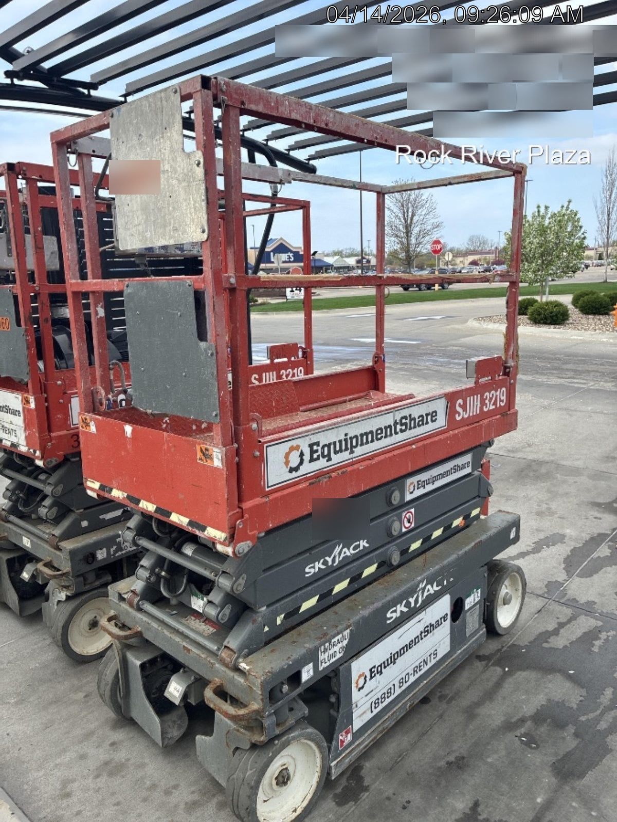 2019 Skyjack SJIII-3219 Standard Options, Trojan Batteries