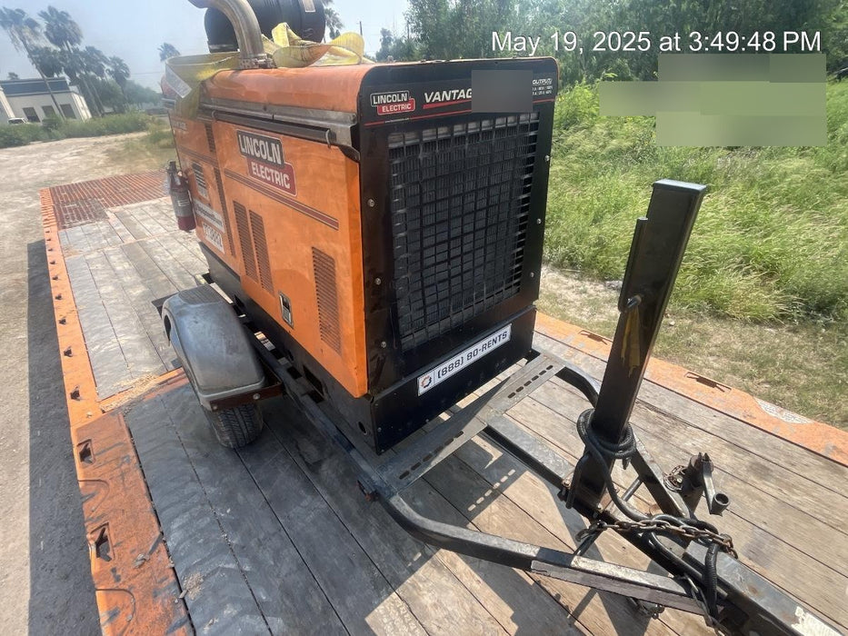 2022 Lincoln Electric Vantage 549X Crosslink Technology, Trailer Mounted, ES Decals, T3