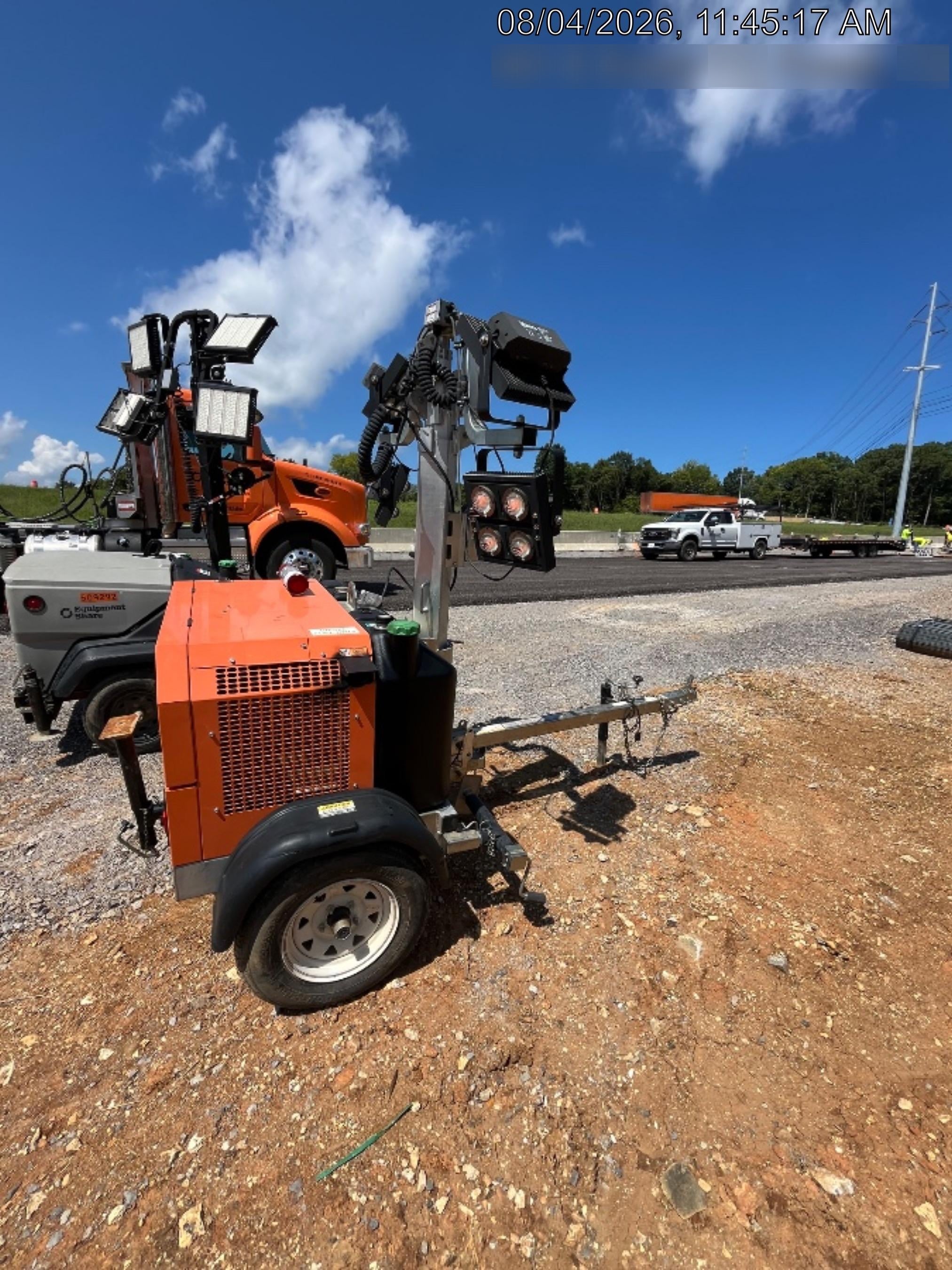 2023 Wanco WLTT-4MM4K Diesel, Deep Sea Controller, Shore Power Plug, Auto Start, (4) 350W LED Floodlights, 4kW Generator, 60 Gal Fuel Tank, 2" Ball, T3