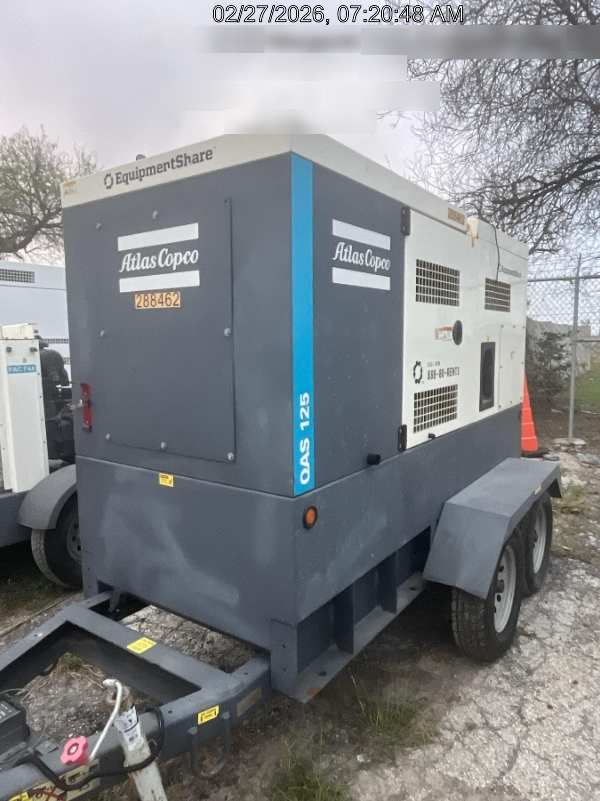 2023 ATLAS COPCO QAS 125