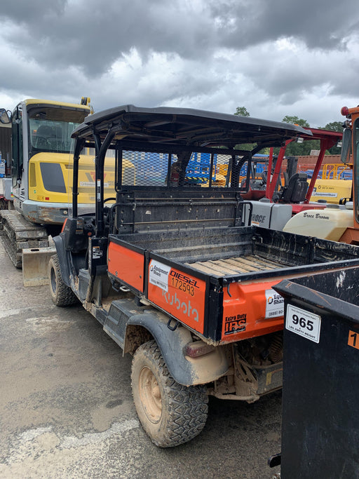 2021 Kubota RTV-X1140W-H Plastic Canopy, Windshield Acrylic Clear, LED Strobe Light, Wire Harness Kit, Back up Alarm