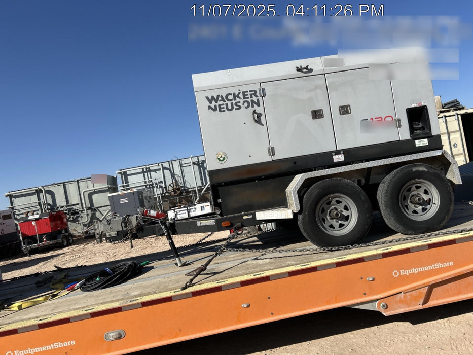 2019 WACKER NEUSON G130