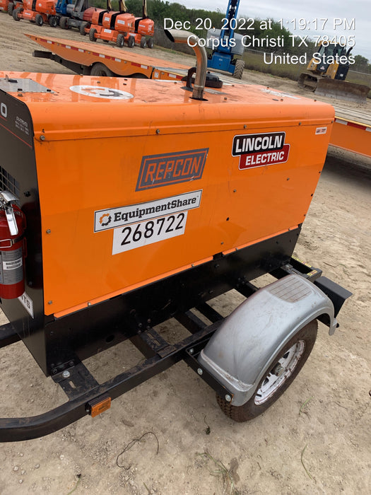 2022 Lincoln Electric LE400 Kubota V1505, Trlr, Cable Rack, Light Kit, ES Decals, T3