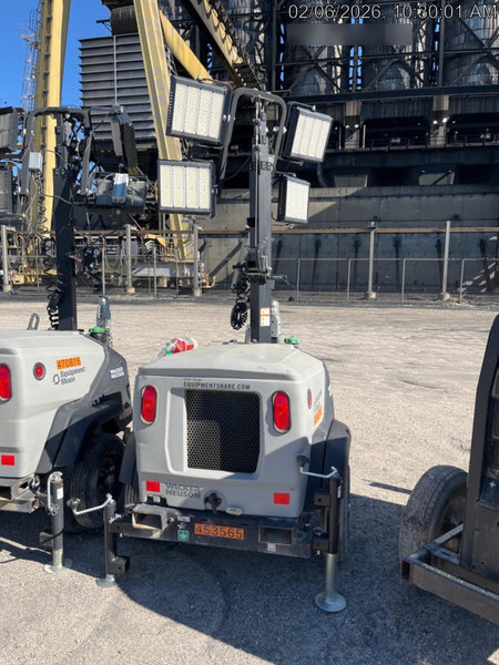 2024 Wacker Neuson LTT4 Diesel, Kohler KDW702, Deep Sea Controller, Auto Start, LED 320W, Bypass Outlet, T3