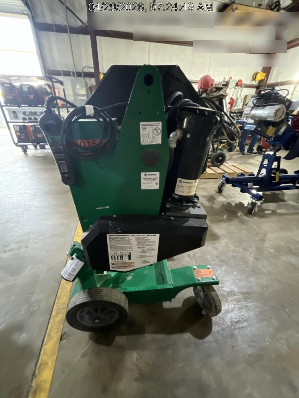 2023 GREENLEE 854DX
