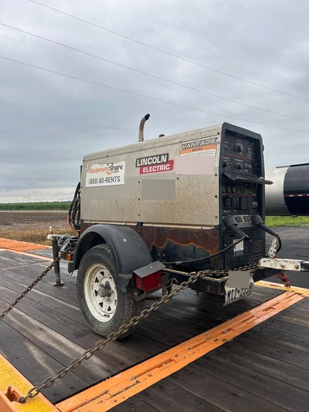 2018 Lincoln Electric Vantage 322 Lincoln Vantage 322 Welder Ready Pak 3 - Vantage 322, Trailer, Fender and light kit, Cable rack