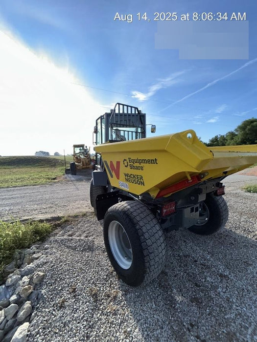 2025 WACKER NEUSON DV605 Cab Turf Tires