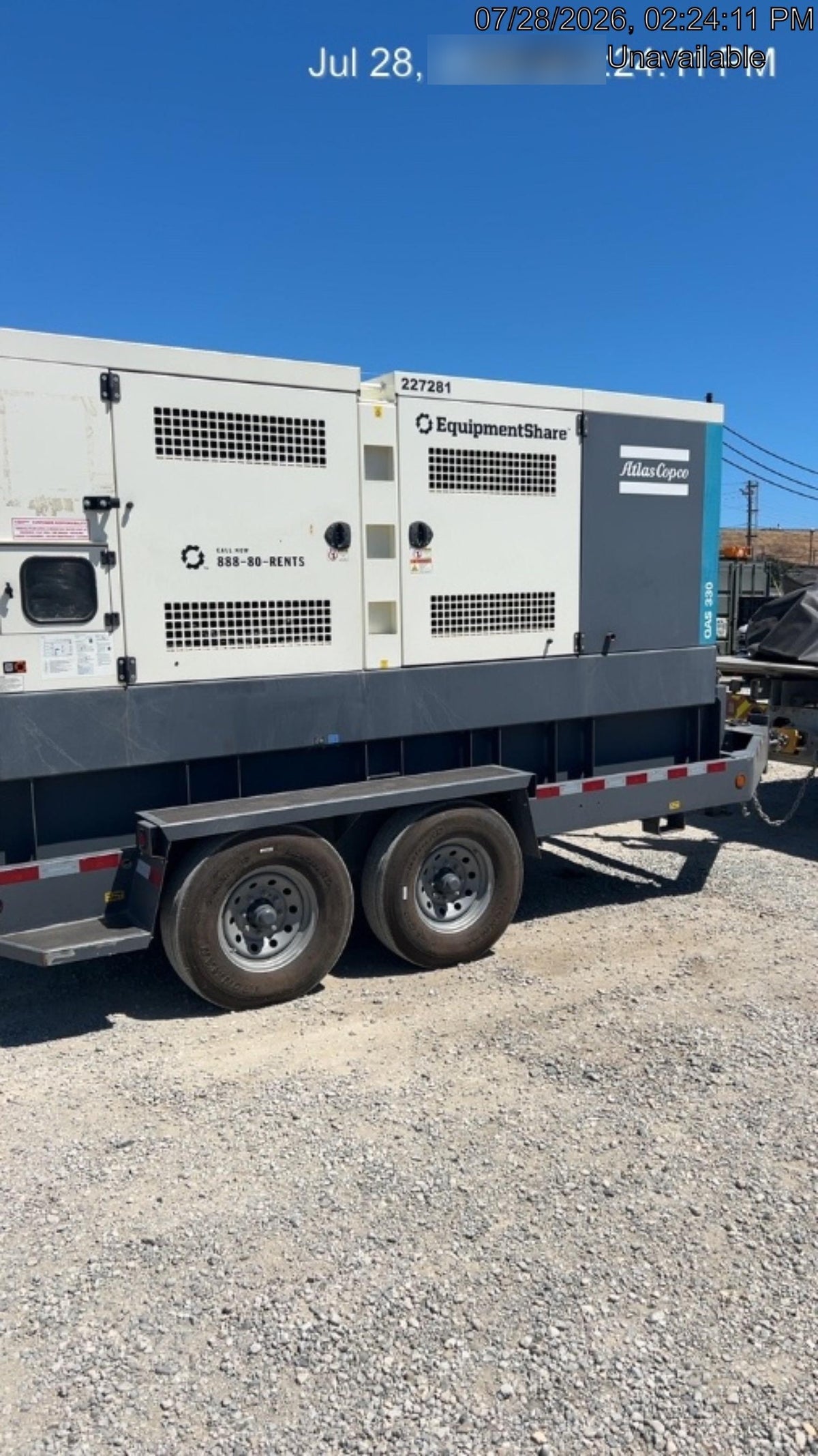 2022 ATLAS COPCO QAS 330