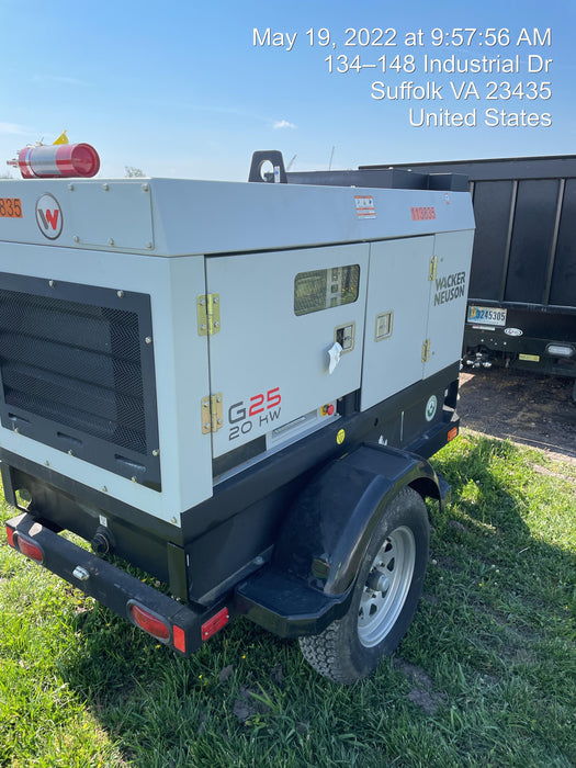 2020 WACKER NEUSON G25