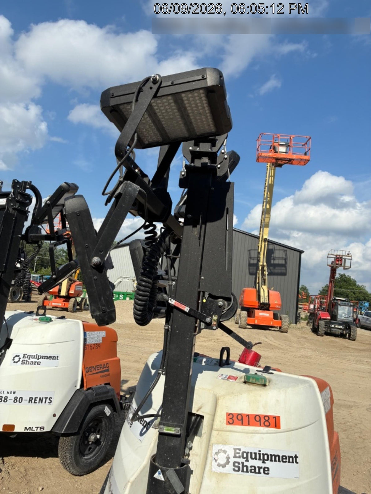 2024 Generac MLT2 Diesel, Flex Switch 120V Input, Powerzone Controller, 
(4) 320W LED Lights, 4kW Generator, 39.9 Gal Fuel Tank, 2" Ball, T3