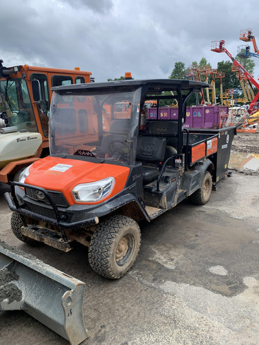 2021 Kubota RTV-X1140W-H Plastic Canopy, Windshield Acrylic Clear, LED Strobe Light, Wire Harness Kit, Back up Alarm