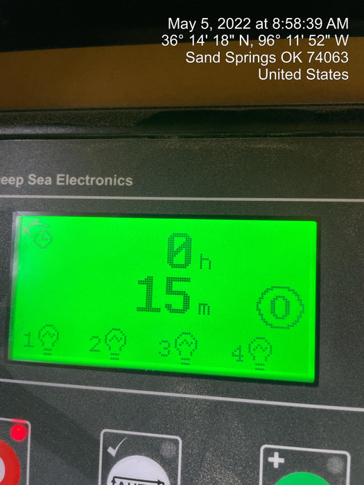 2022 Allmand NLV3GR (4) LED Light Fixture 350W, 23' Vertical Mast, 3kW Prime, Towable, Deep Sea L401, Leveling Jacks, Yanmar T4F 5.8hp