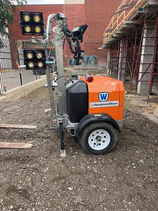 2024 Wanco WLTT-4MM4K Diesel, Deep Sea Controller, Shore Power Plug, Auto Start, (4) 350W LED Floodlights, 4kW Generator, 60 Gal Fuel Tank, 2" Ball, T3