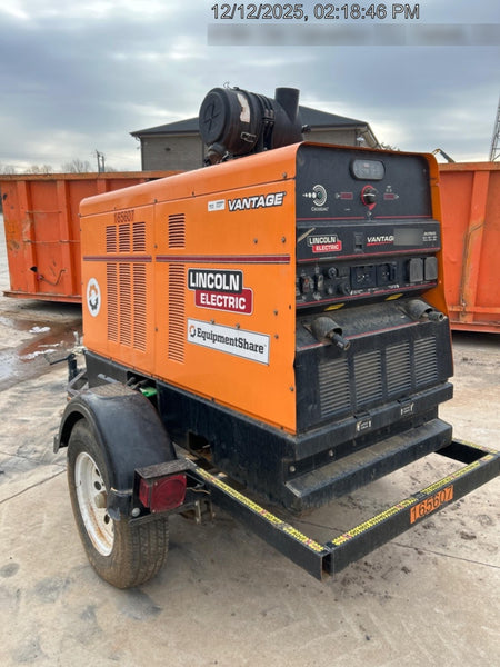 2021 Lincoln Electric Vantage 549X Ready Pak 3, ORANGE (includes trailer, cable rack, fender light kit)