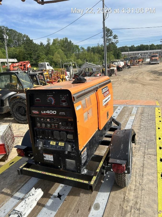 2022 Lincoln Electric LE400 Kubota V1505, Trlr, Cable Rack, Light Kit, ES Decals, T3