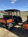 Kubota RTV-X1140W-H Plastic Canopy, Windshield Acrylic Clear, LED Strobe Light, Wire Harness Kit, Back up Alarm