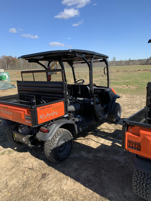 Kubota RTV-X1140W-H Plastic Canopy, Windshield Acrylic Clear, LED Strobe Light, Wire Harness Kit, Back up Alarm