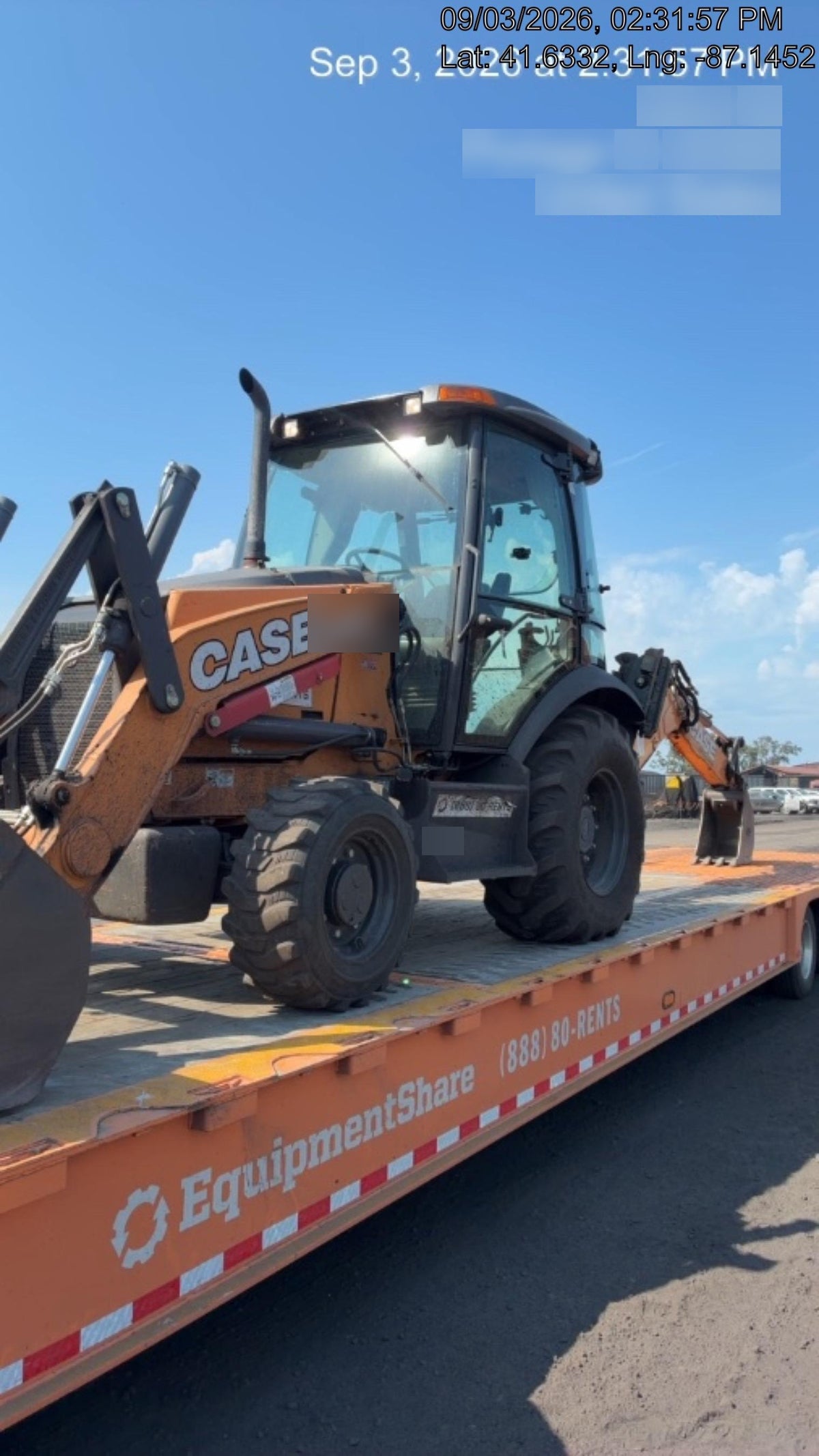 2019 CASE 580N EP - Extendable Backhoe