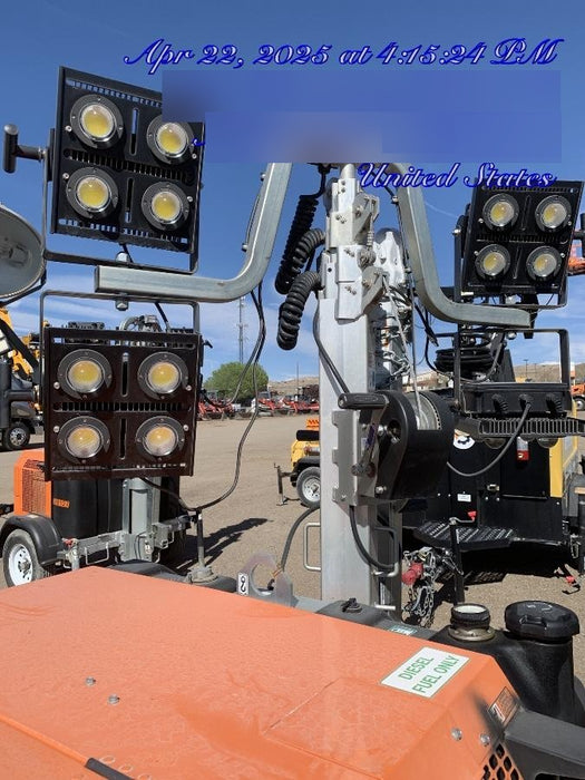 2024 Wanco WLTT-4MM4K Diesel, Deep Sea Controller, Shore Power Plug, Auto Start, (4) 350W LED Floodlights, 4kW Generator, 60 Gal Fuel Tank, 2" Ball, T3