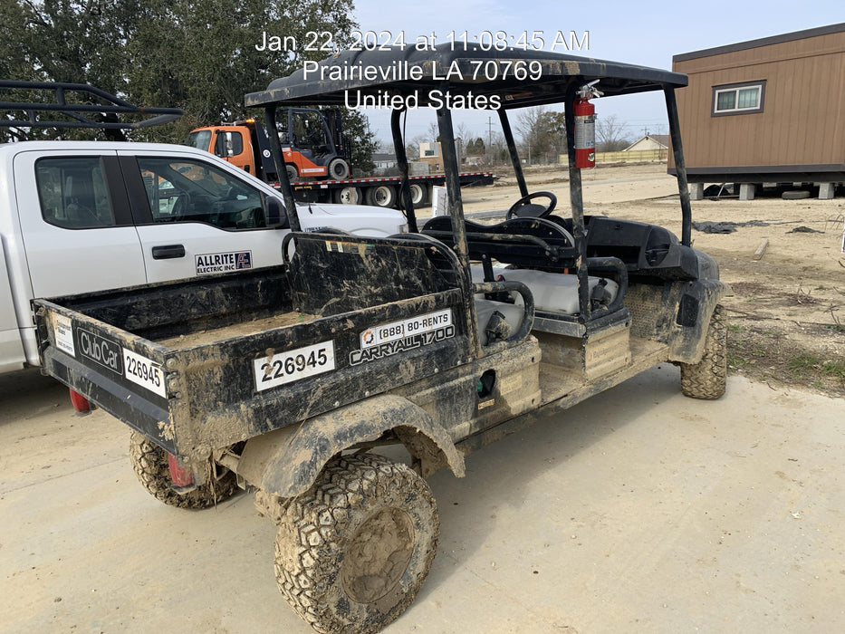 2022 Club Car CA1700D Canopy, Diesel, 4 Passenger