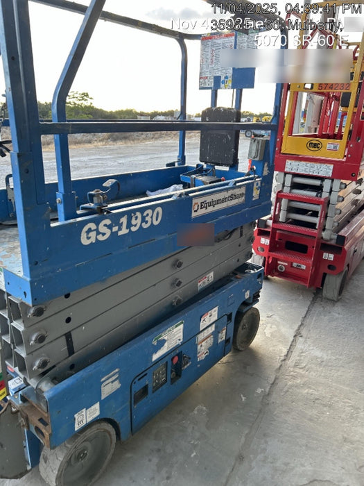 2020 Genie GS-1930 Fixed rails with chain entry gate - Pre A92.20