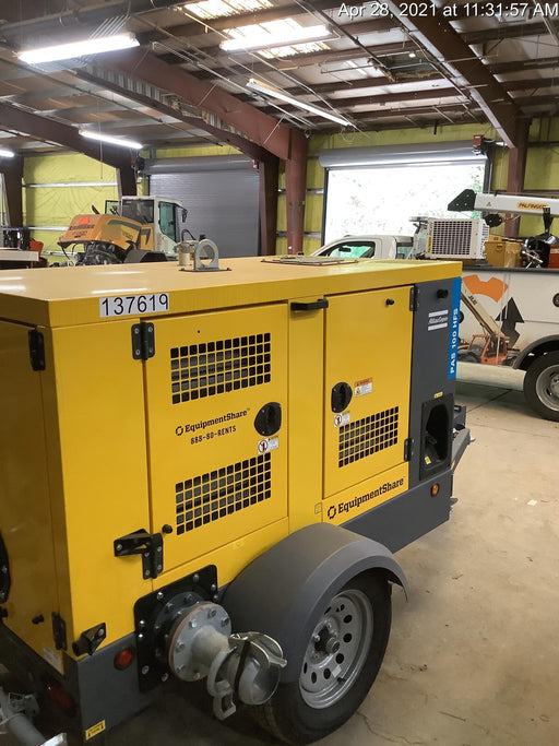 2021 ATLAS COPCO PAS 100 HF CS Enclosed