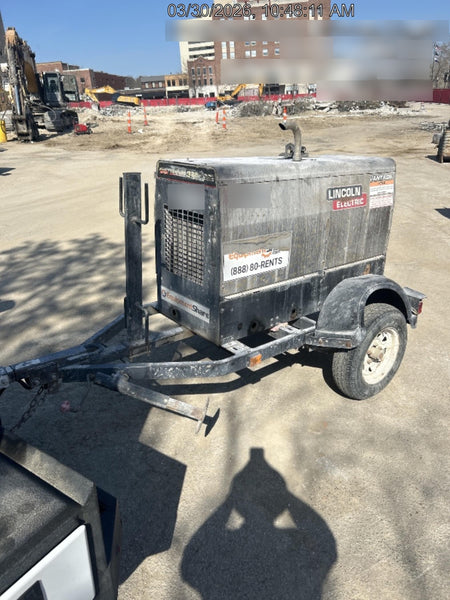 2018 Lincoln Electric Vantage 322 Lincoln Vantage 322 Welder Ready Pak 3 - Vantage 322, Trailer, Fender and light kit, Cable rack