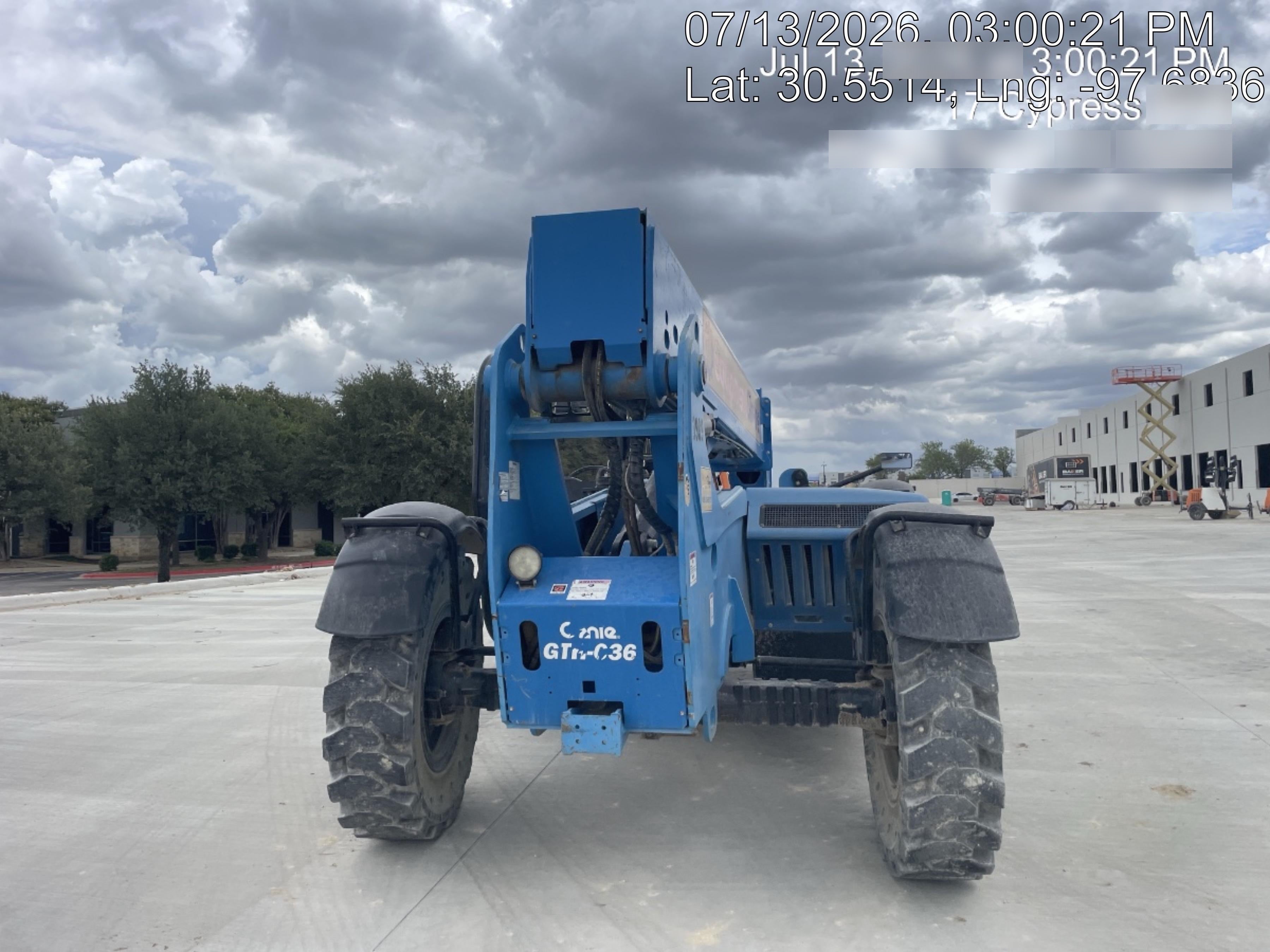 2017 Genie GTH-636 Genie GTH636, Foam Filled Tires, 48" carriage