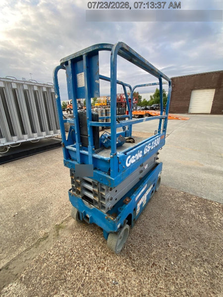 2019 Genie GS-1930 Fixed Rails with Chain Entry