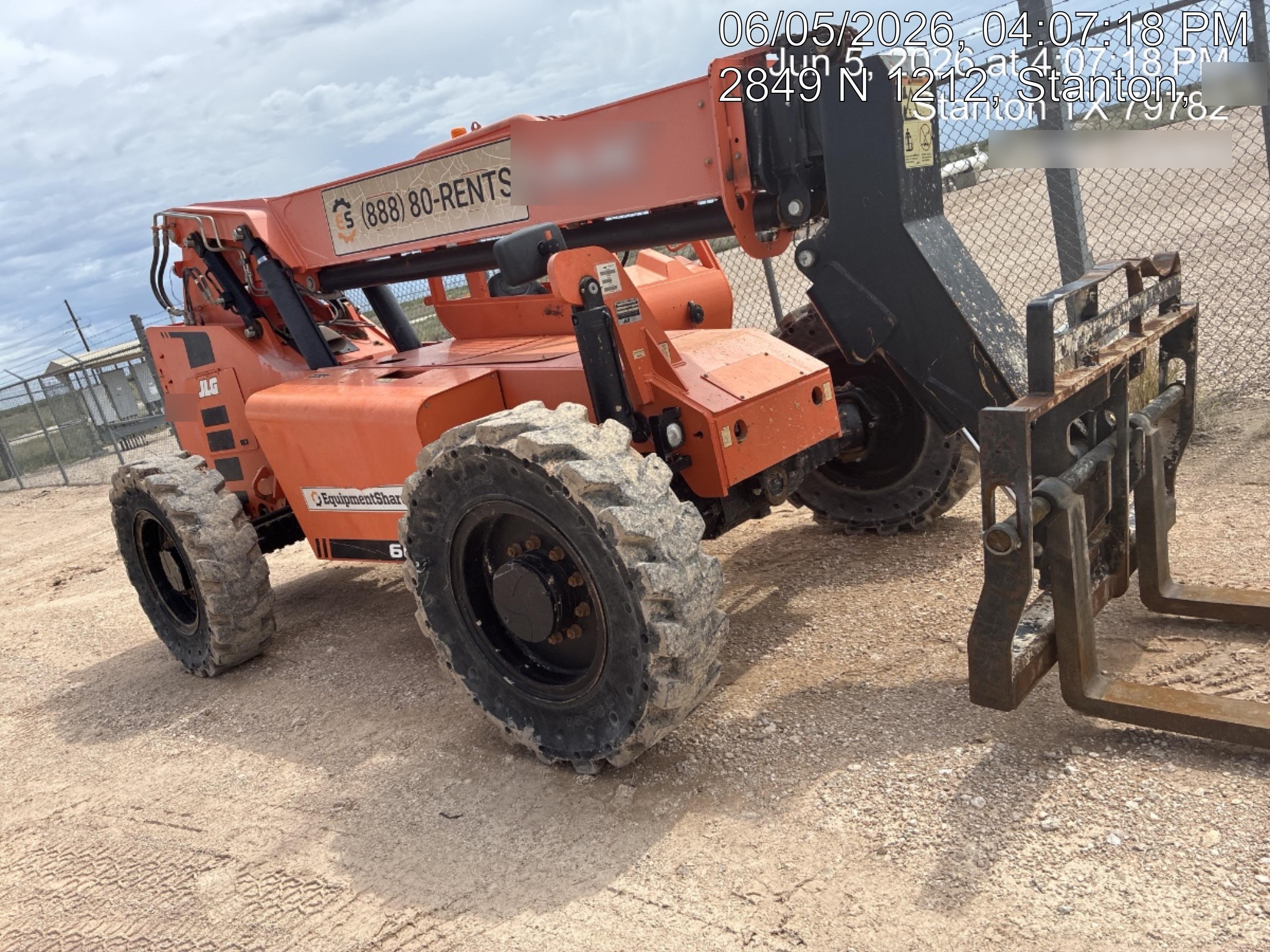 2018 Skytrak 6036 Skytrak 6036 , Canopy, 74hp Engine, Carriage 60", Forks 48" ,Worklights, Beacon, Pneumatic Tires, Freight