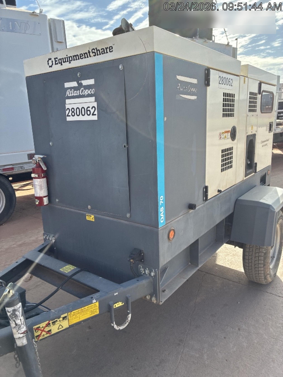 2022 ATLAS COPCO QAS 70